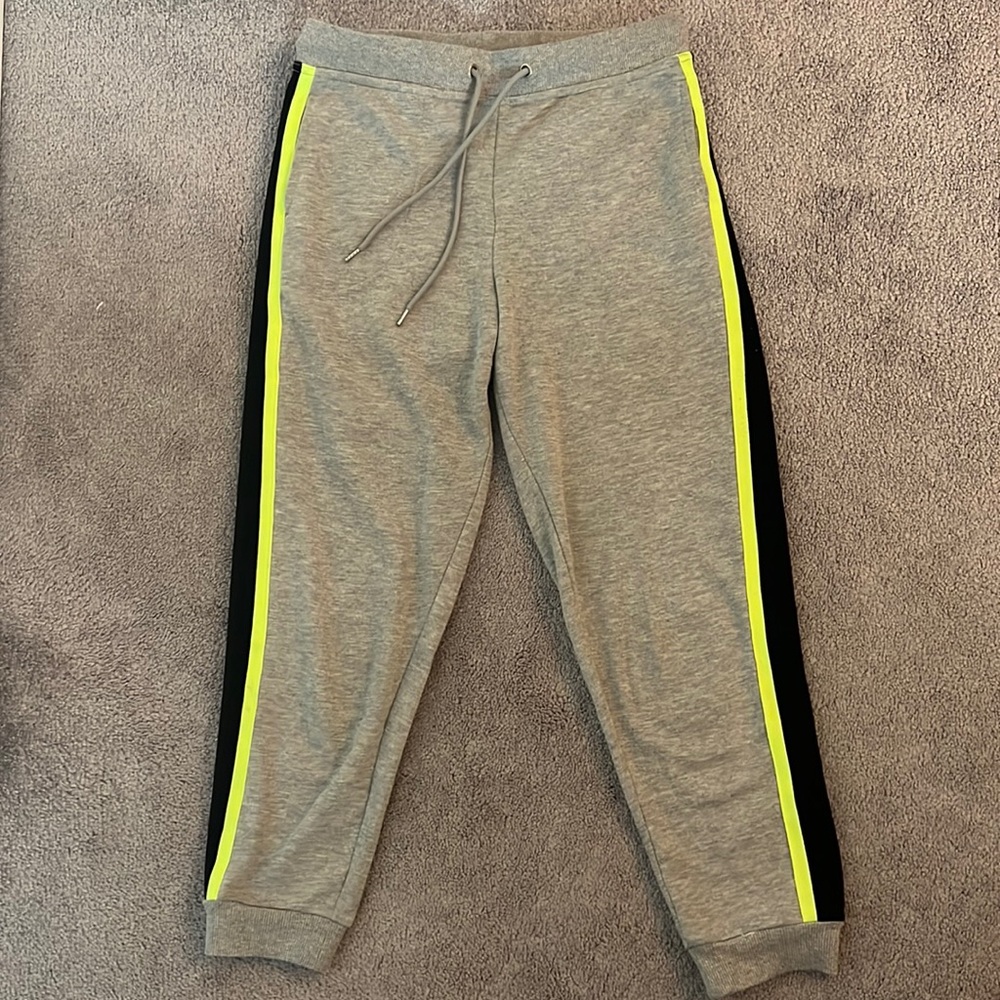 Grey with stripes joggers
